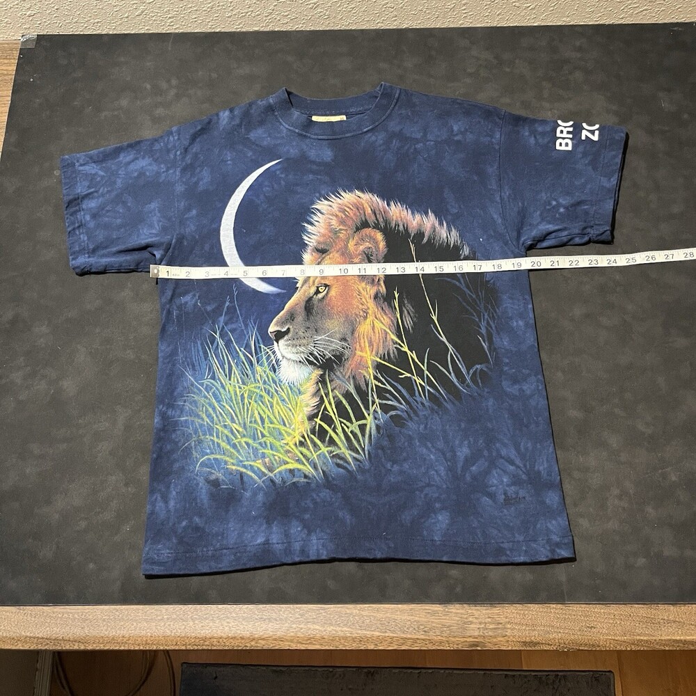 Vintage Mountain Lion Shirt The Bronx Zoo Wu Tang ODB Tie Dye Grateful Dead NYC - Picture 9 of 11